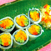 【夏日好入口‧明目健康料理】鮮蔬花壽司